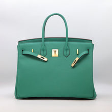 Load image into Gallery viewer, London 35 Large Size Birkin Style Top Handle Bag - Real Leather Version
