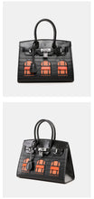 Load image into Gallery viewer, Berlin 30 Birkin Faubourg Mid Size Top Handle Bag with House Trim - Vegan Leather Version
