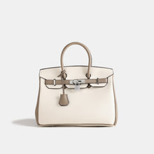 Load image into Gallery viewer, Boston 30 Mid Size Top Handle Bag Mixed Color - Vegan Leather Version
