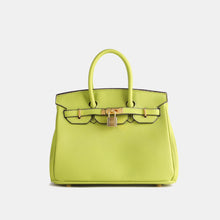 Load image into Gallery viewer, London 35 Large Size Birkin Style Top Handle Bag - Vegan Leather Version
