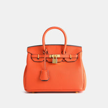 Load image into Gallery viewer, London 25 Small Size Birkin Style Top Handle Bag - Vegan Leather Version
