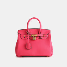 Load image into Gallery viewer, London 25 Small Size Birkin Style Top Handle Bag - Vegan Leather Version
