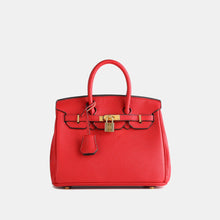 Load image into Gallery viewer, London 25 Small Size Birkin Style Top Handle Bag - Vegan Leather Version
