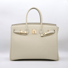 Load image into Gallery viewer, London 35 Large Size Birkin Style Top Handle Bag - Real Leather Version
