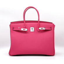 Load image into Gallery viewer, London 35 Large Size Birkin Style Top Handle Bag - Real Leather Version

