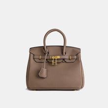 Load image into Gallery viewer, London 25 Small Size Birkin Style Top Handle Bag - Vegan Leather Version
