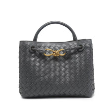 Load image into Gallery viewer, Bologna 25 Vegan Leather Woven Top Handle Bag
