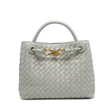 Load image into Gallery viewer, Bologna 25 Vegan Leather Woven Top Handle Bag
