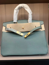 Load image into Gallery viewer, London 35 Large Size Birkin Style Top Handle Bag - Real Leather Version
