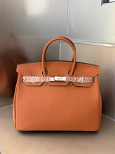 Load image into Gallery viewer, London 40 X Large Size Birkin Style Top Handle Bag - Real Leather Version
