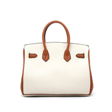 Load image into Gallery viewer, Boston 30 Mid Size Top Handle Bag Mixed Color - Vegan Leather Version
