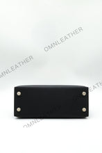 Load image into Gallery viewer, Verona 25 Kelly Style Fully Handmade Epsom Leather Black Color Gold Hardware

