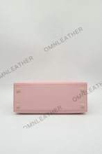 Load image into Gallery viewer, Verona 25 Kelly Style Fully Handmade Epsom Leather Pink Color Gold Hardware
