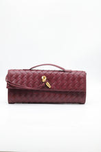 Load image into Gallery viewer, Miami 31 Vegan Leather Andiamo Woven Clutch
