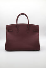 Load image into Gallery viewer, London 35 Large Size Birkin Style Top Handle Bag - Real Leather Version
