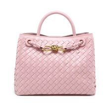 Load image into Gallery viewer, Bologna 25 Vegan Leather Woven Top Handle Bag
