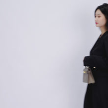 Load and play video in Gallery viewer, Verona 25 Saffiano Top Handle Kelly Style Handbag Vegan Leather
